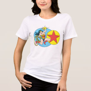 Wonder Woman Red Star Tri-Blend Shirt
