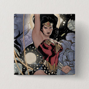 Wonder Woman Return of the Khundi Colour 15 Cm Square Badge
