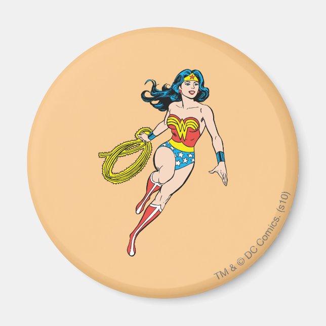 Wonder Woman Run Magnet (Front)