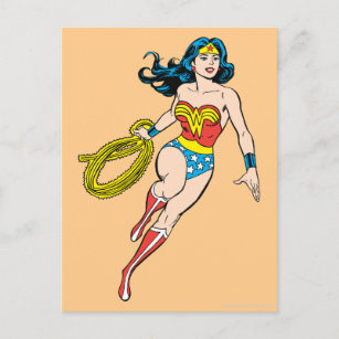 Wonder Woman Run Postcard