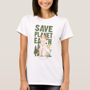 Wonder Woman Save Planet Earth T-Shirt
