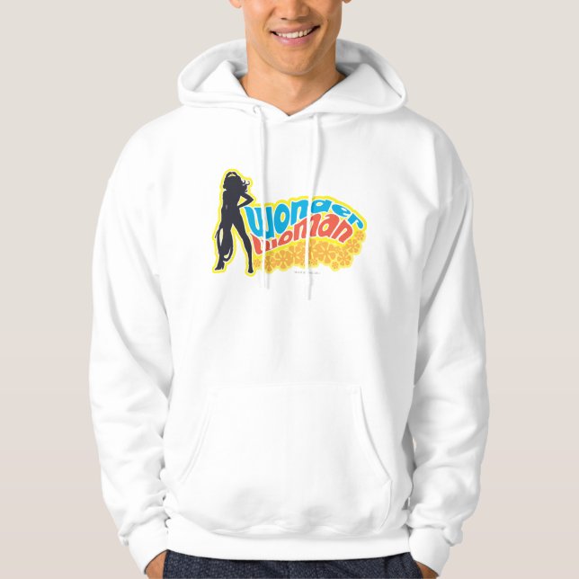 Wonder Woman Silhouette Hoodie (Front)