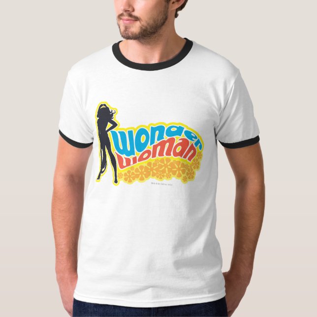 Wonder Woman Silhouette T-Shirt (Front)