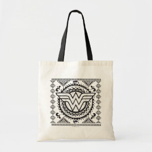 Wonder Woman Spiritual Tribal Design Tote Bag