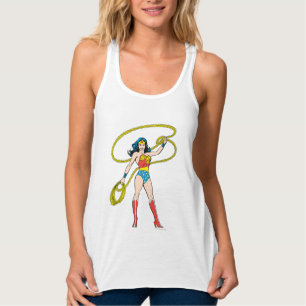 Wonder Woman Standing with Lasso Singlet