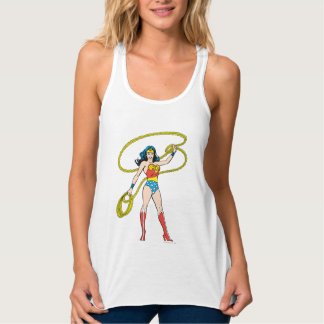 Wonder Woman Standing with Lasso Singlet