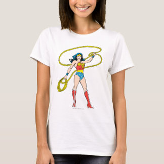 Wonder Woman Standing with Lasso T-Shirt