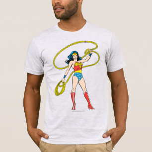 Wonder Woman Standing with Lasso T-Shirt