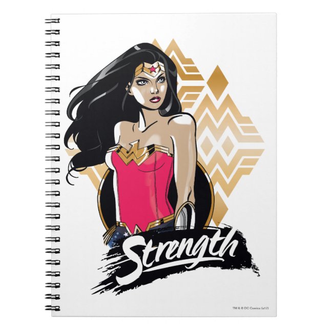 Wonder Woman Strength Notebook (Front)