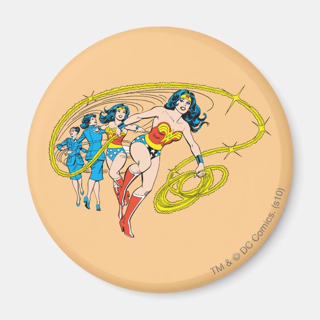 Wonder Woman Transform Magnet (Front)