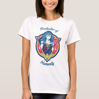 Wonder Woman Tri-Colour Graphic T-Shirt