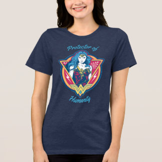 Wonder Woman Tri-Colour Graphic Tri-Blend Shirt