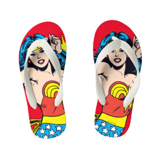 Wonder Woman Twist with Glowing Cuffs Kid's Jandals