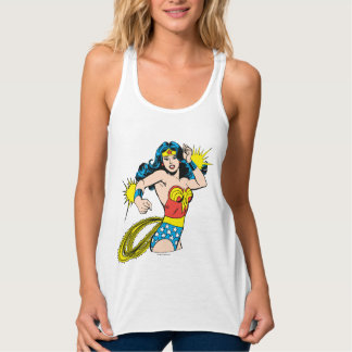 Wonder Woman Twist with Glowing Cuffs Singlet