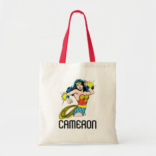 Wonder Woman Twist with Glowing Cuffs Tote Bag
