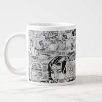 Wonder Woman Vintage Comic Pattern