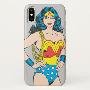 Wonder Woman   Vintage Pose with Lasso Case-Mate iPhone Case