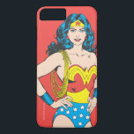 Wonder Woman | Vintage Pose with Lasso Case-Mate iPhone Case<br><div class="desc">A classic Wonder Woman comic book character art standing pose.</div>