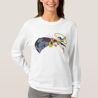Wonder Woman vs Robot T-Shirt