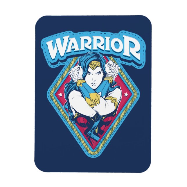 Wonder Woman Warrior Graphic Magnet (Vertical)