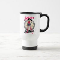 Wonder Woman With Greek Tribal Emblem
