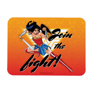 Wonder Woman With Sword - Join The Fight Magnet
