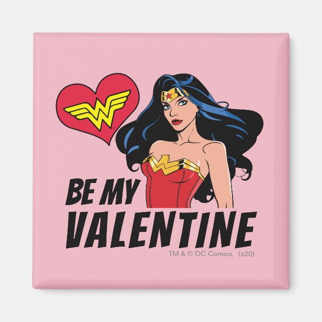 Wonder Woman | You're Wonderful Valentine Magnet (Front)
