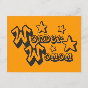 Wonder Womom Postcard