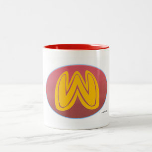 wonder worm emblem mug