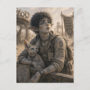 Wonder / Zoo Keeper / Desert Zoo Postcard
