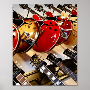 Wonderful Acoustic Guitar Poster