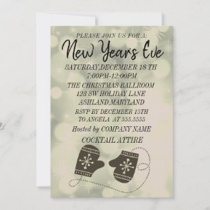 Wonderful, Amazing, Sparkly NewYear  Invitation