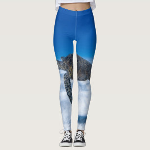 Wonderful Aquatic Turtle Leggings