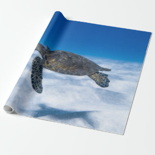 Wonderful Aquatic Turtle Wrapping Paper