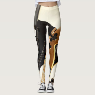 Wonderful Bass Guitar Leggings