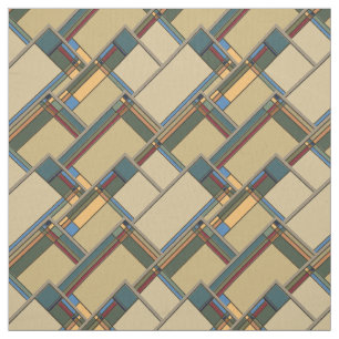 Wonderful Bold Arts & Crafts Geometric Patterns Fabric