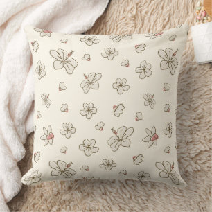 Wonderful Botanical Floral Design Cushion
