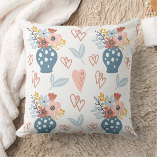 Wonderful Botanical Floral Design Cushion