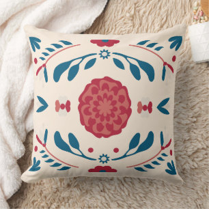 Wonderful Botanical Floral Design Cushion