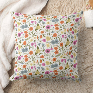 Wonderful Botanical Floral Design Cushion