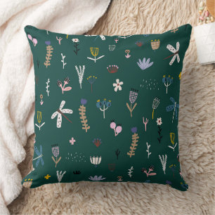 Wonderful Botanical Floral Design Cushion