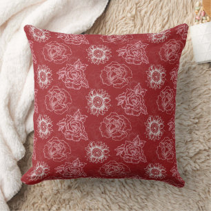 Wonderful Botanical Floral Design Cushion