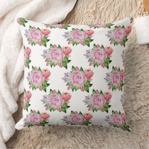Wonderful Botanical Floral Design Cushion
