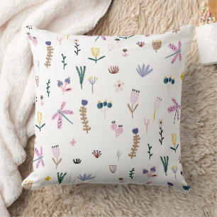 Wonderful Botanical Floral Design Cushion