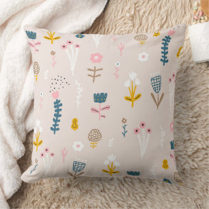 Wonderful Botanical Floral Design Cushion