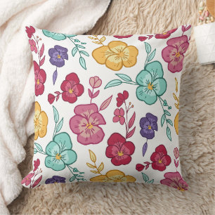Wonderful Botanical Floral Design Cushion