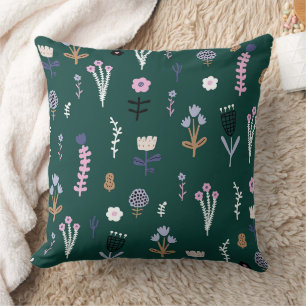 Wonderful Botanical Floral Design Cushion