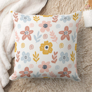 Wonderful Botanical Floral Design Cushion