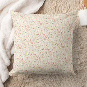 Wonderful Botanical Floral Design Cushion