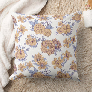 Wonderful Botanical Floral Design Cushion